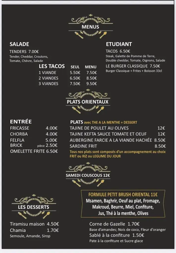 Menu_Les Saveurs Du Maghreb_Marseille_image_4