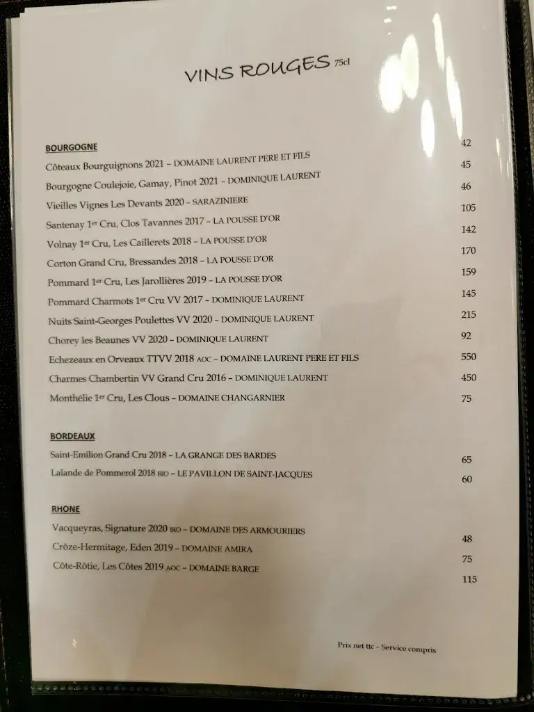 Menu_Restaurant La Perle_Perreux-sur-Marne_image_3