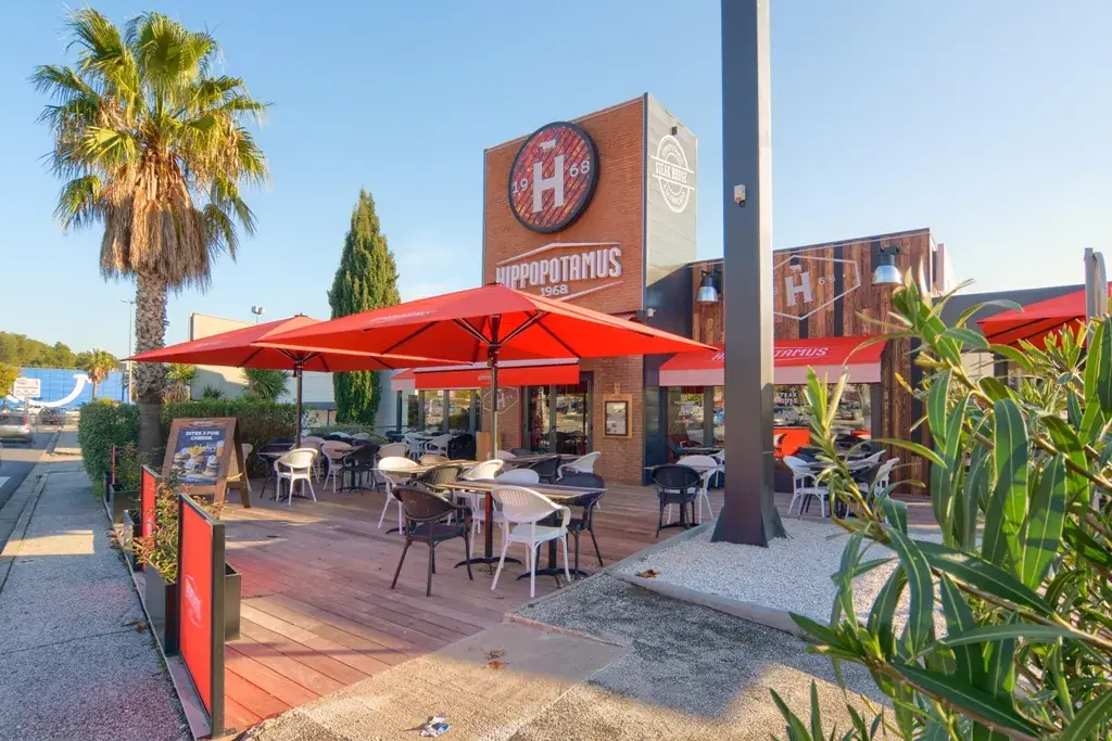 Hippopotamus Steakhouse restaurant in Garde