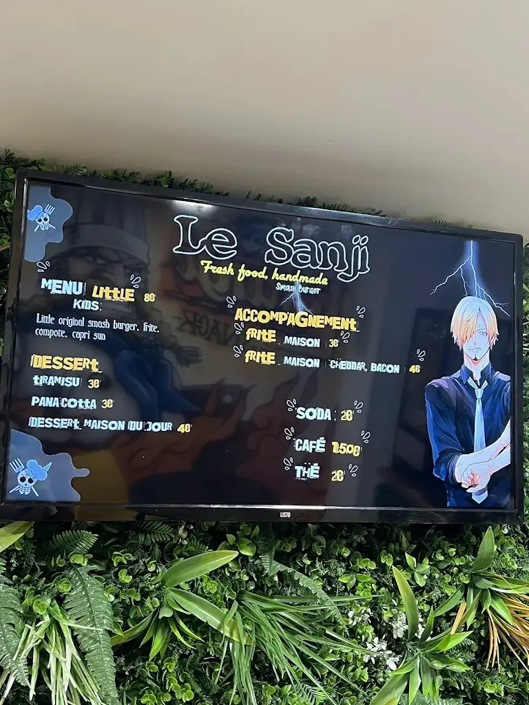 Menu_LE SANJI - smash burger_Garde_image_2