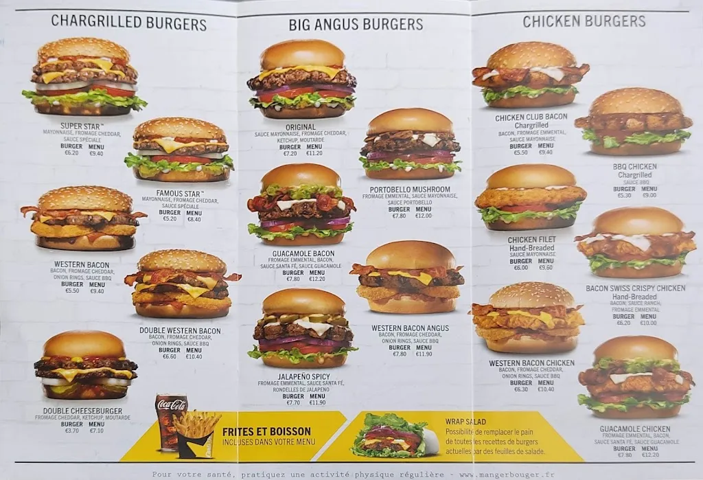 Menu_Carl's Jr. Toulon La Garde_Garde_image_1