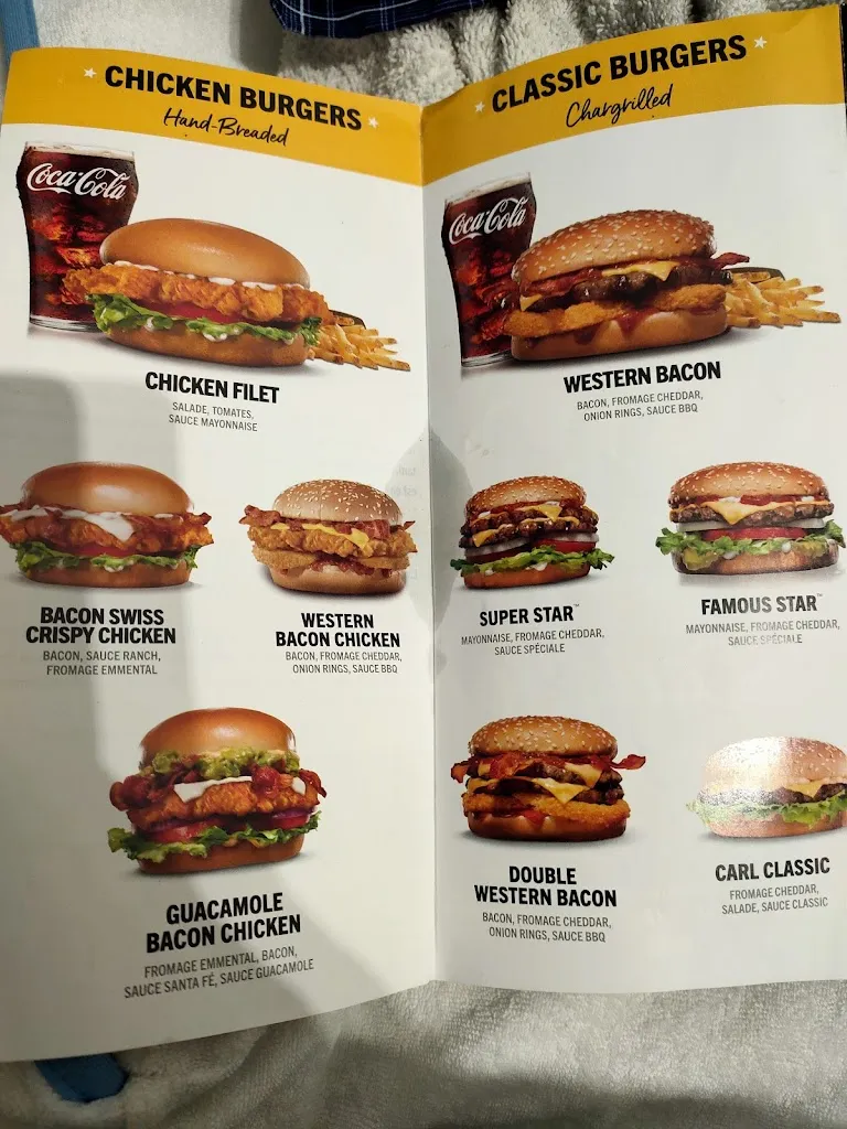 Menu_Carl's Jr. Toulon La Garde_Garde_image_2