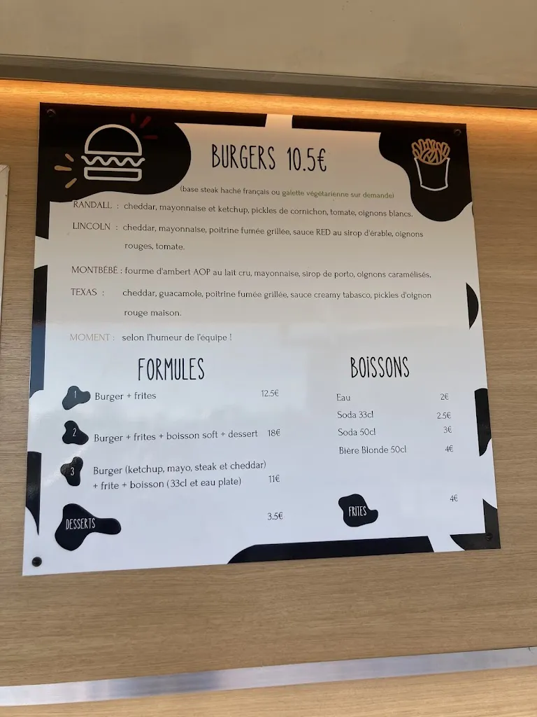 Menu_La Vache Folle Foodtruck_Garde_image_1