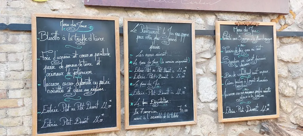 Menu_Le Jas Restaurant_Roque-d'Anthéron_immagine_1