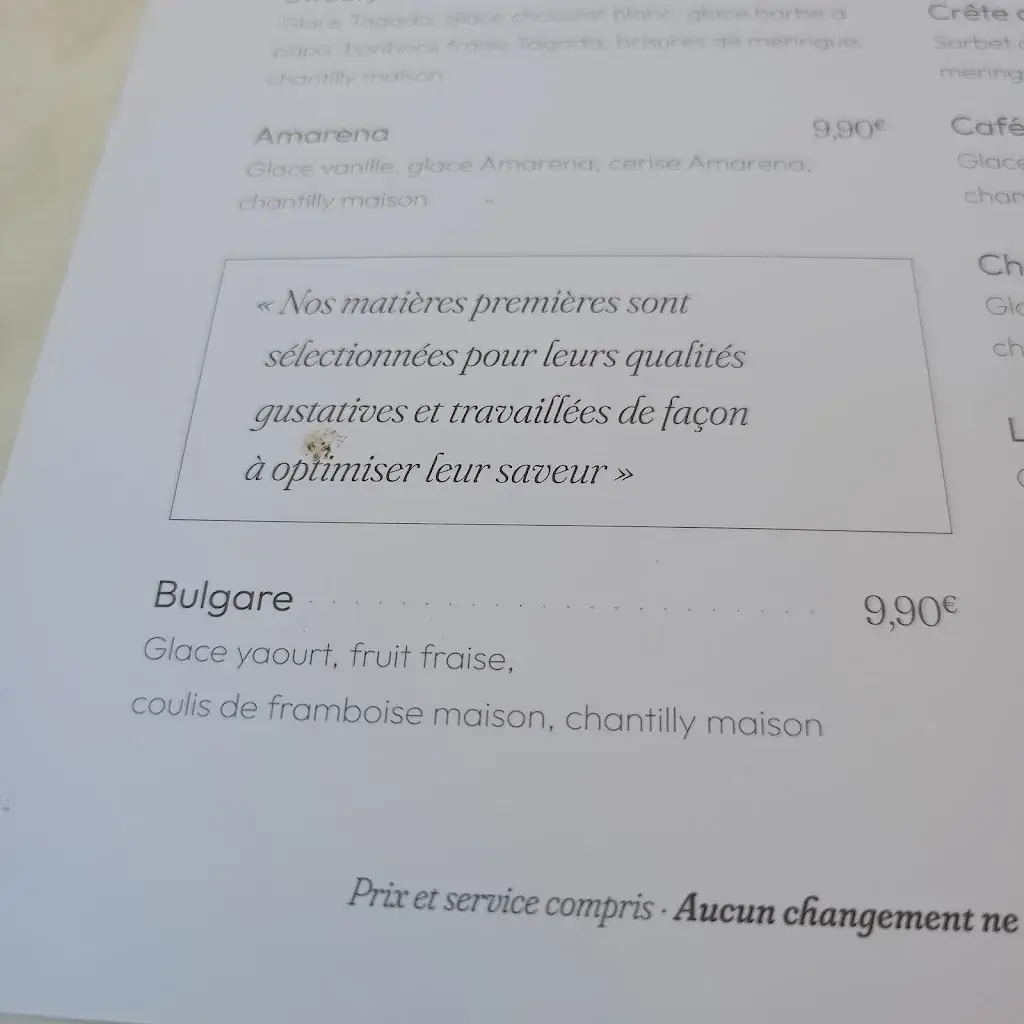 Menu_Glacier le Quillé_Roque-d'Anthéron_immagine_1