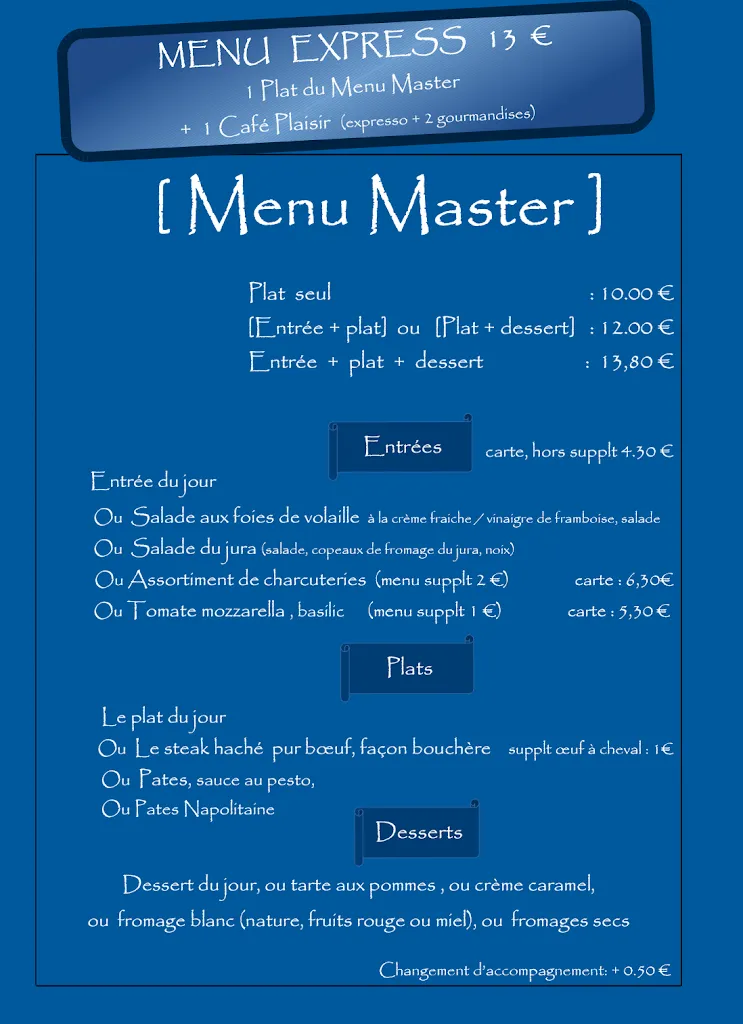 Menu_Restaurant LE MASTER CAFE_Marseille_image_2