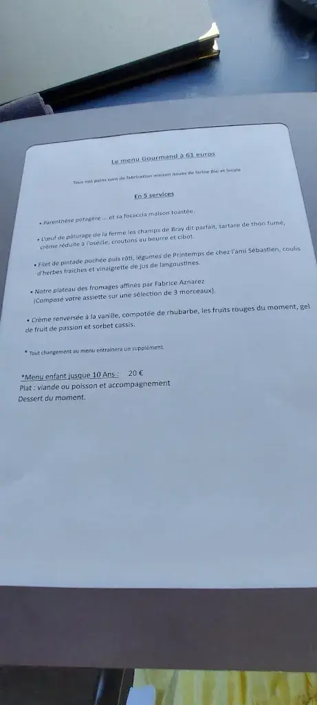 Menu_Auberge de la Pomme_Damps_immagine_1