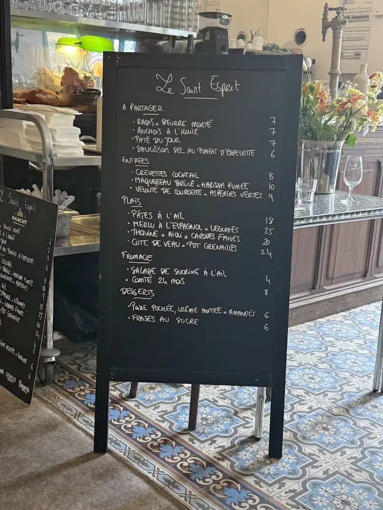 Menu_Restaurant Le Saint Esprit_Marseille_image_2