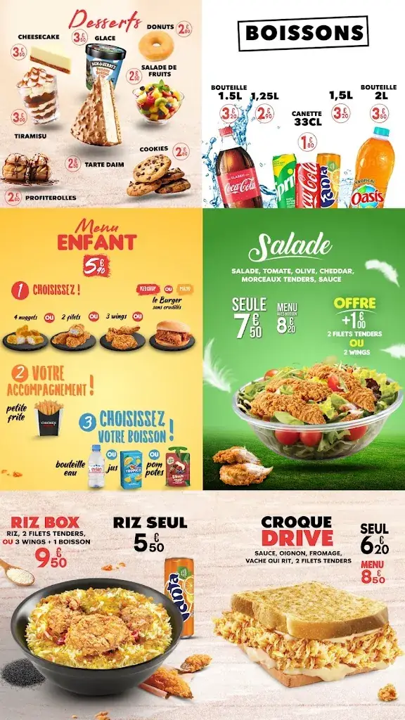 Menu_Chicken Drive Marseille La Pomme_Marseille_image_2