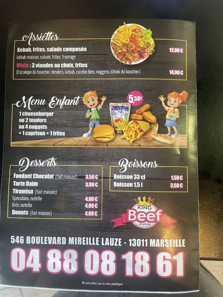 Menu_King beef_Marseille_image_2