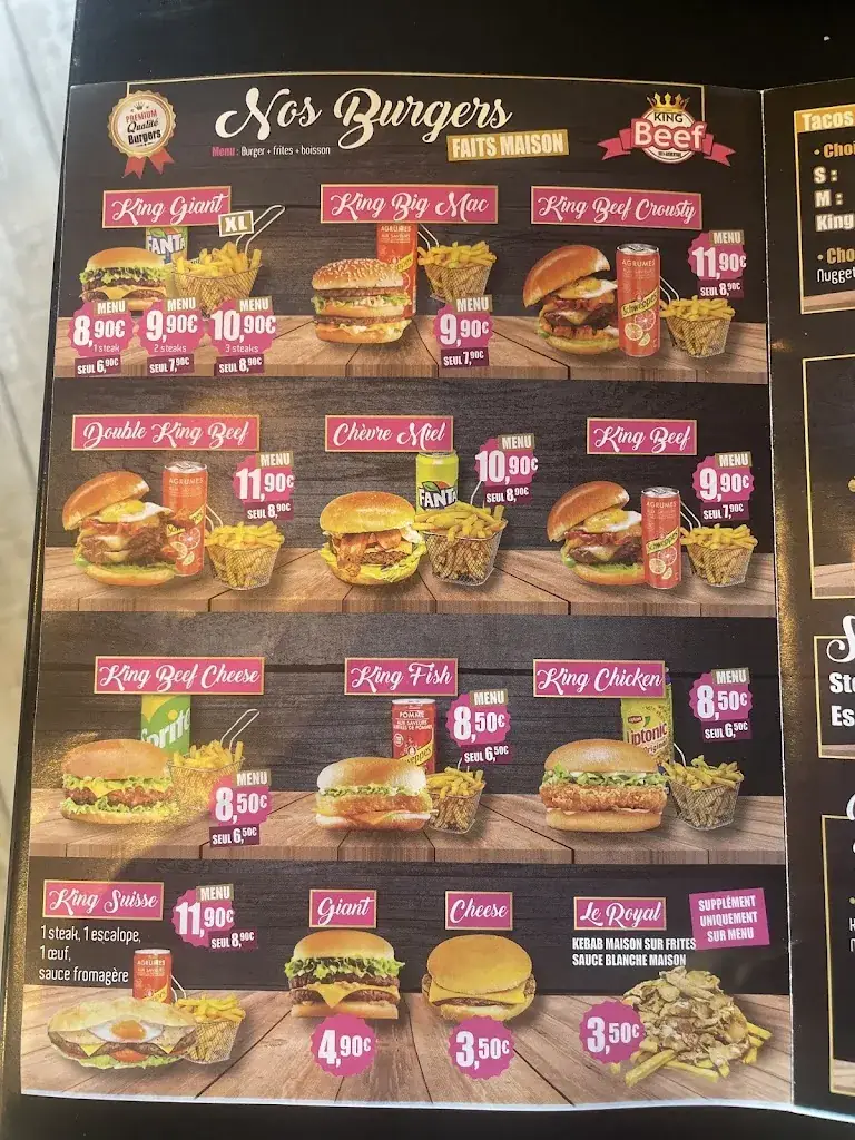 Menu_King beef_Marseille_image_3