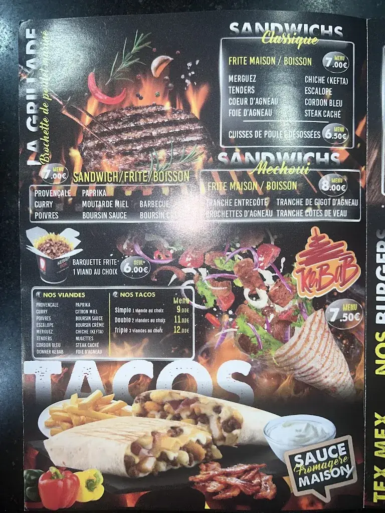 Menu_Snack/GRILLADE DE LA POMME. (Halal)Pizzas au feu de bois._Marseille_image_3