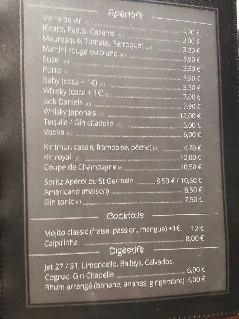 Menu_brasserie provencale_Londe-les-Maures_image_1