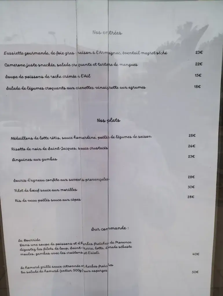 Menü_Le Jardin Provençal_Londe-les-Maures_Bild_4