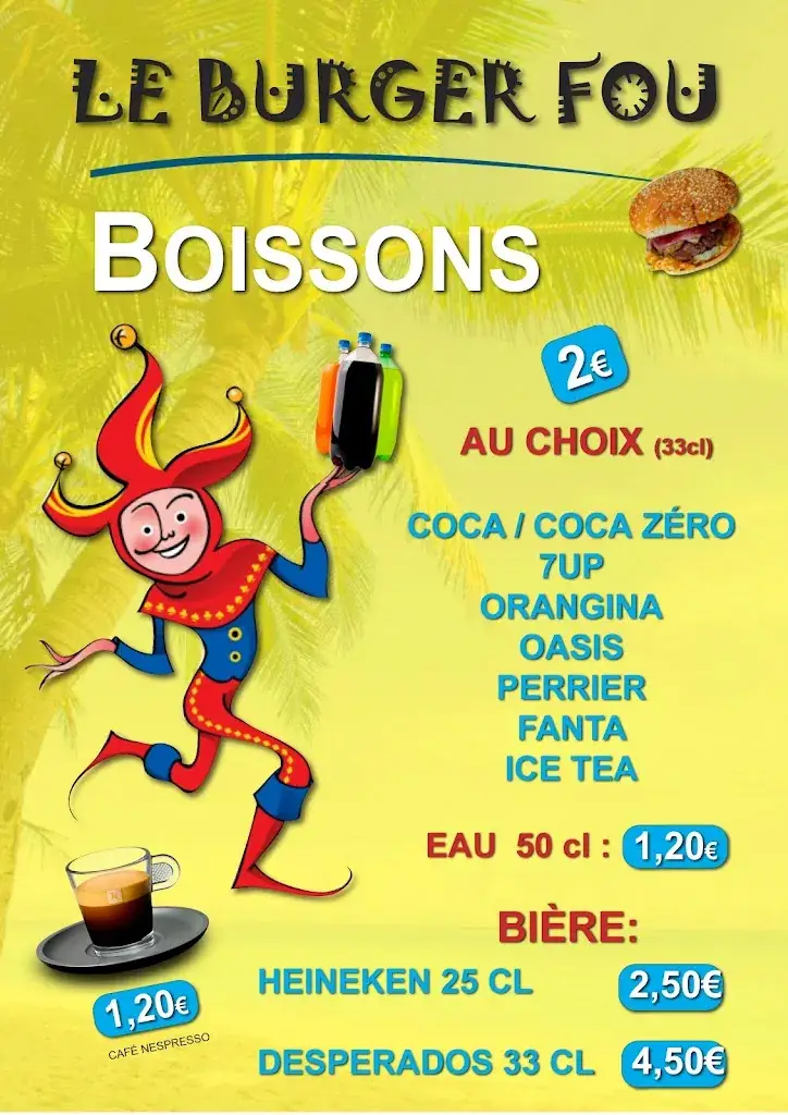 Menu_Le Burger Fou La Londe-les-Maures_Londe-les-Maures_immagine_3