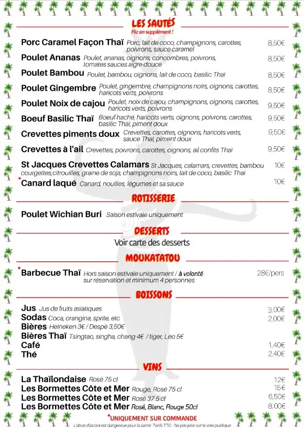 Menu_La Thailondaise_Londe-les-Maures_image_2