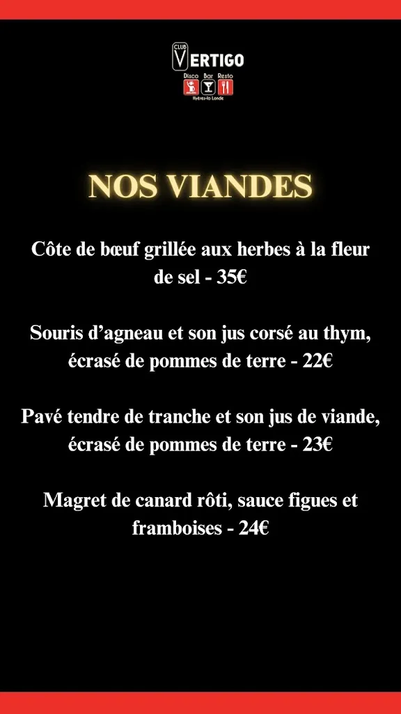 Menu_Le Vertigo Restaurant - Club_Londe-les-Maures_image_3