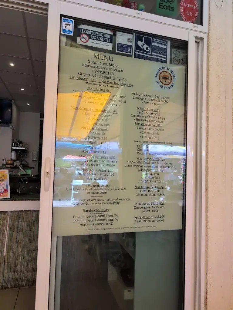 Menu_SNACK CHEZ MICKA_Londe-les-Maures_image_3
