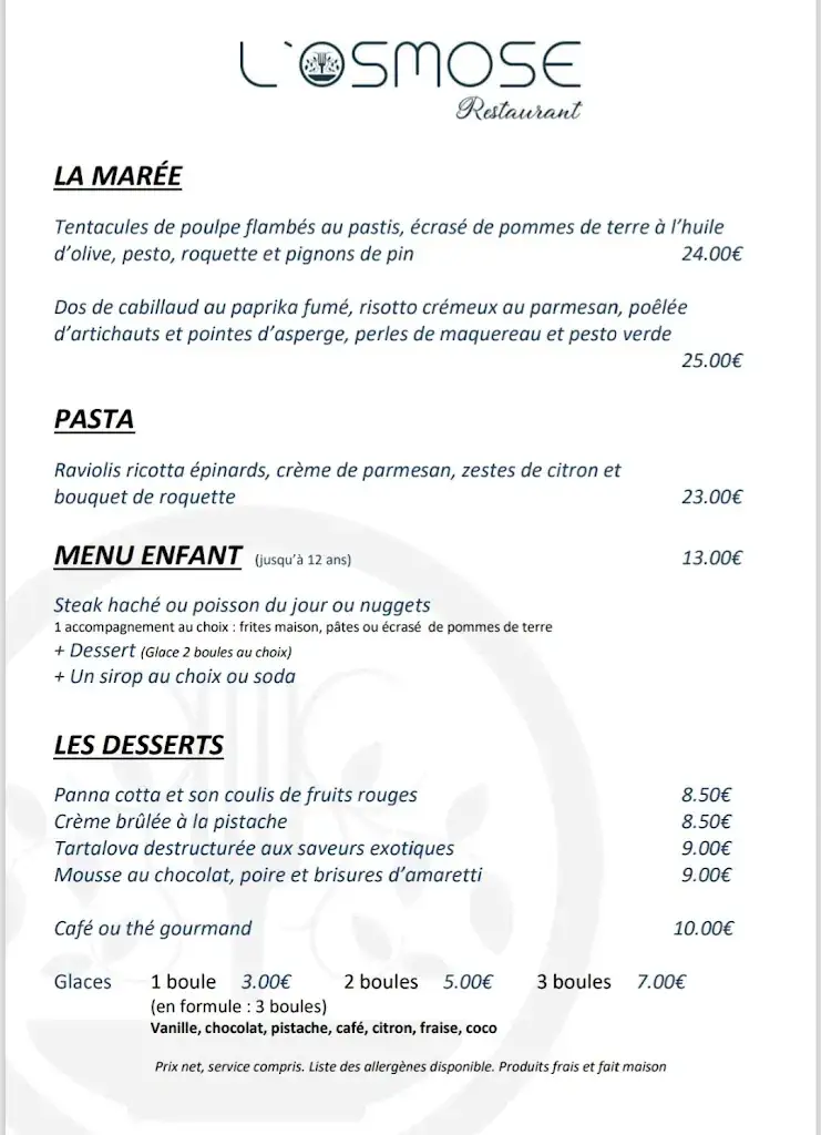 Menu_L'OSMOSE RESTAURANT_Roquette-sur-Siagne_image_2