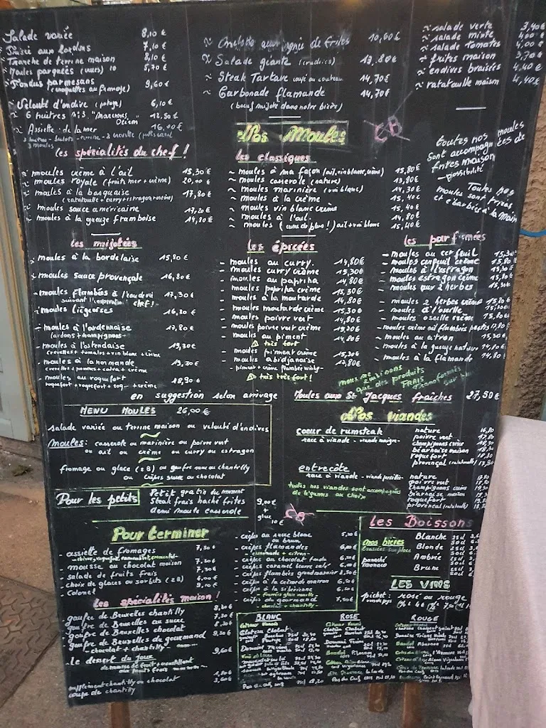 Menu_Auberge des Vignes D'or_Néoules_image_1