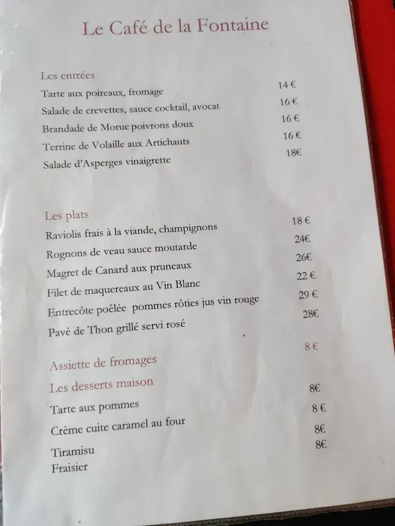 Menu_Le Café de la Fontaine_Turbie_immagine_3