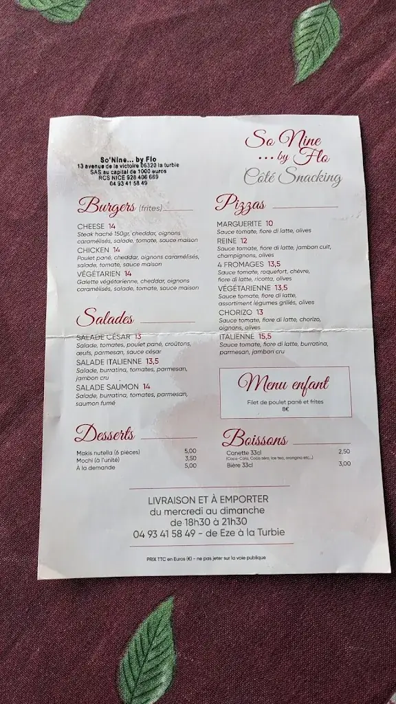 Menu_So'Nine... By Flo_Turbie_image_4