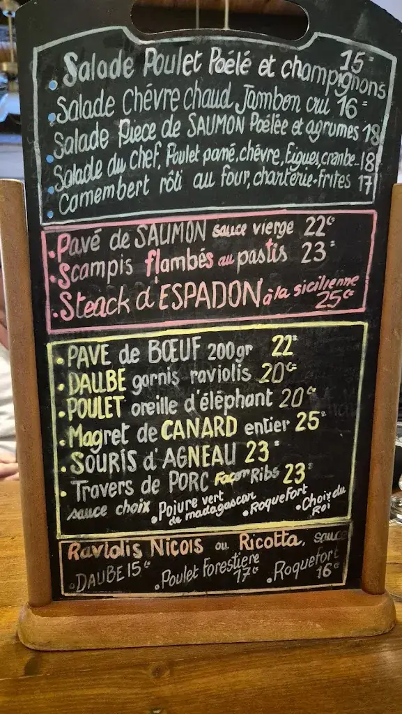 Menu_Restaurant Les Pierres Longues_Trinité_image_2