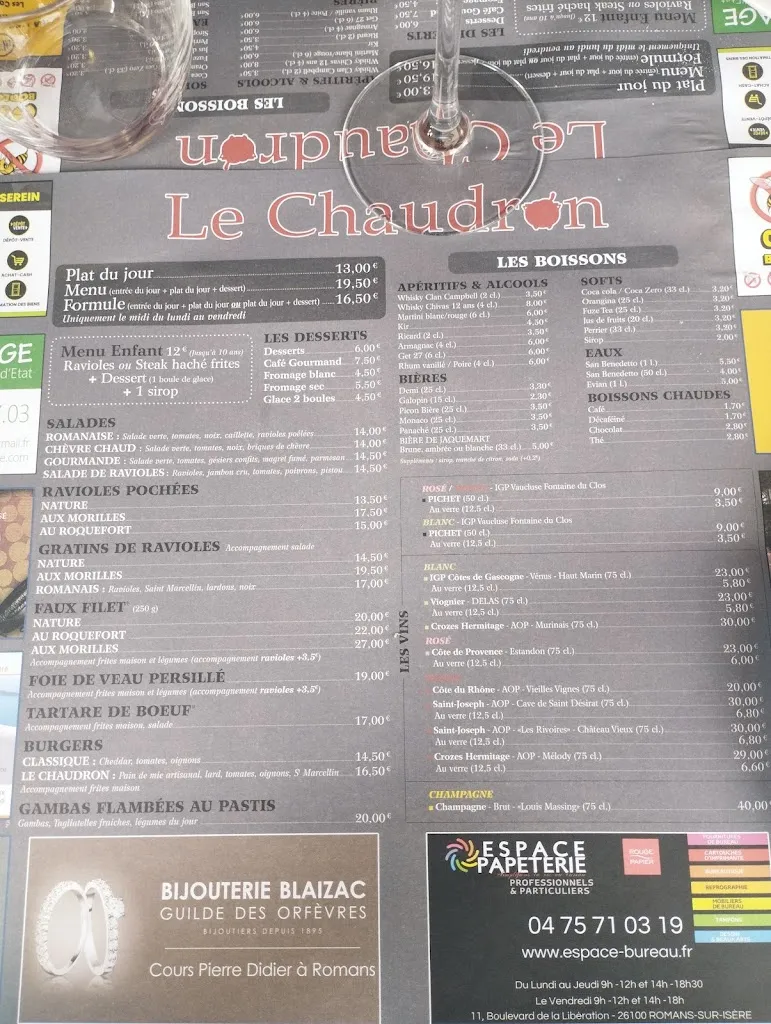 Menu_Le Chaudron_Romans-sur-Isère_image_2