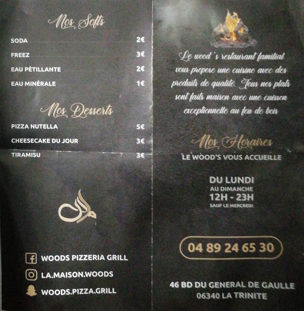 Menu_Le Wood's_Trinité_image_3