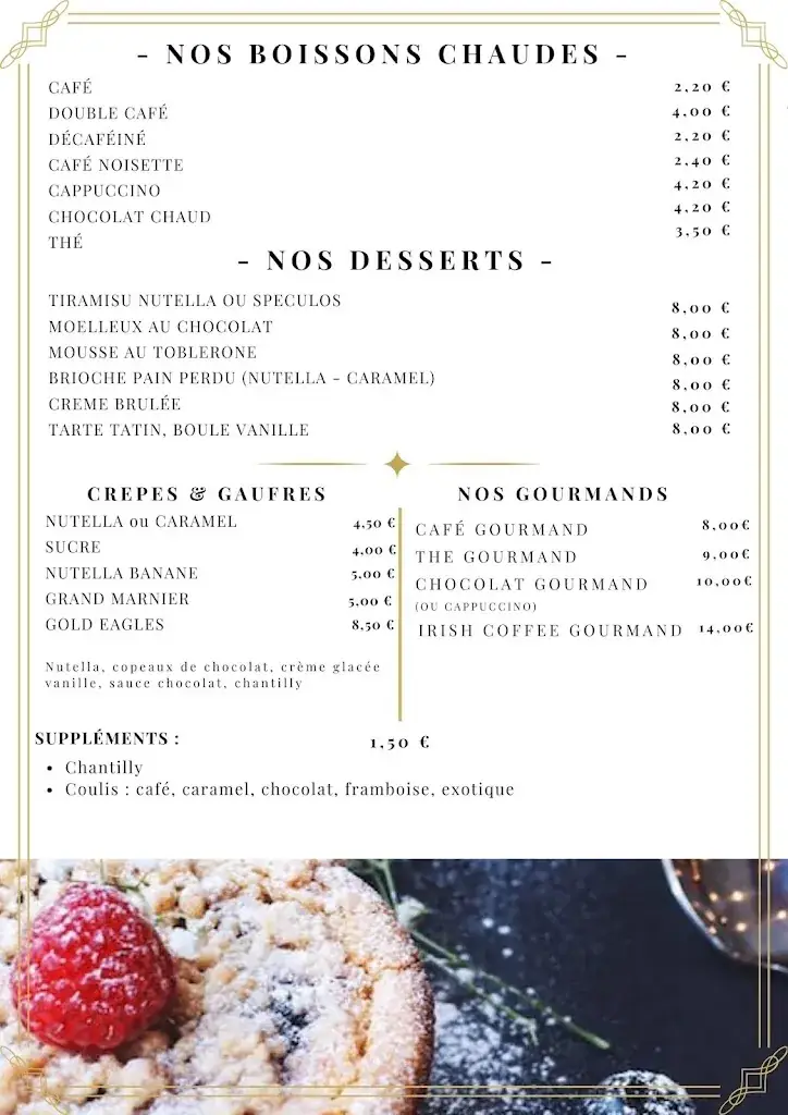 Menu_GOLD EAGLES Restaurant Brasserie Pub_Marseille_image_4