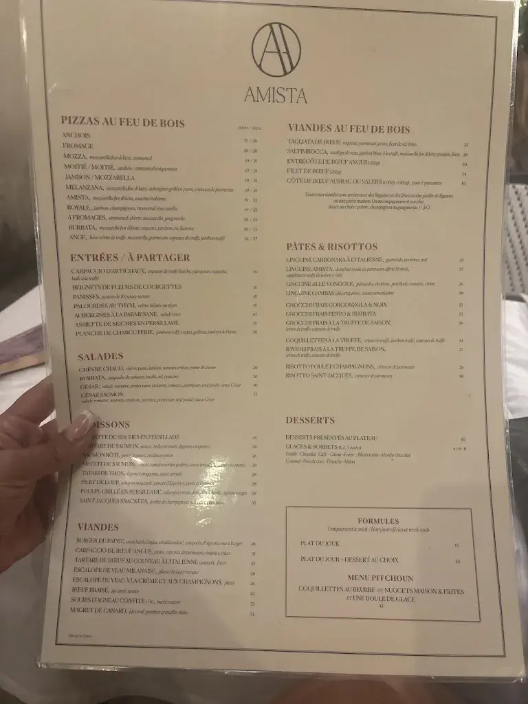 Menu_Amista - Restaurant La Valentine_Marseille_image_1