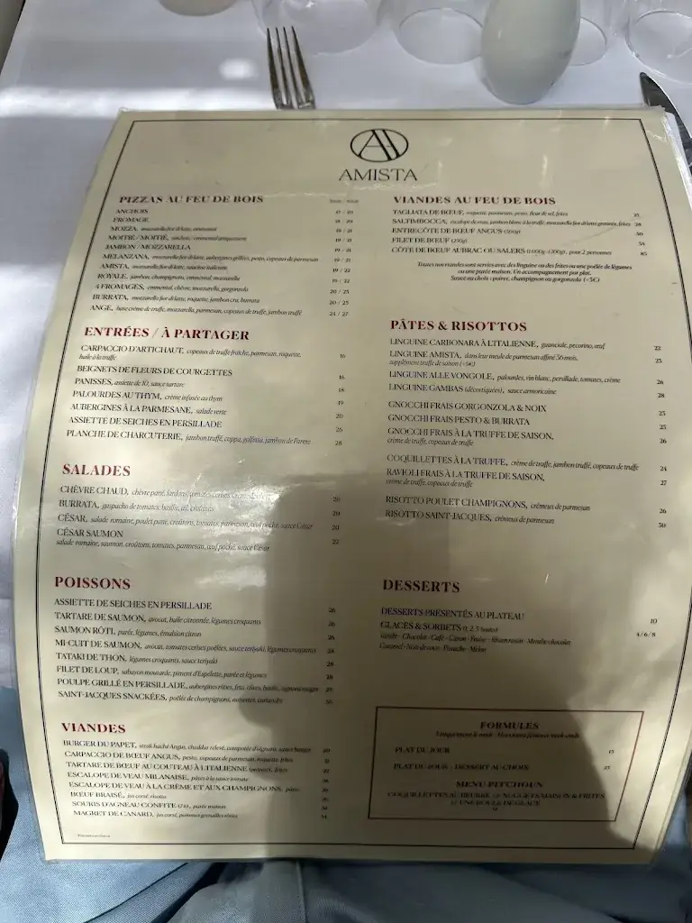 Menu_Amista - Restaurant La Valentine_Marseille_image_2