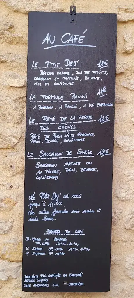 Menu_Le Café de la Fontaine_Lagnes_immagine_2