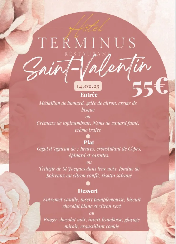 Menu_Restaurant Senas Le Terminus_Sénas_image_1