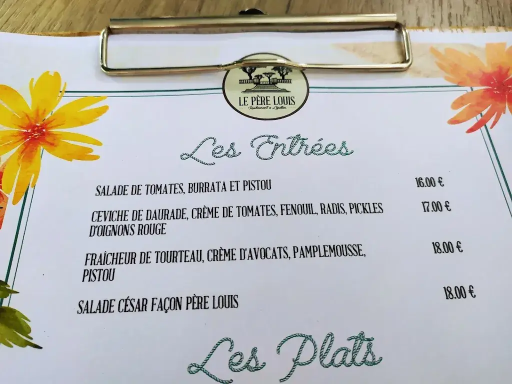 Menu_Le Père Louis_Seyne-sur-Mer_image_3
