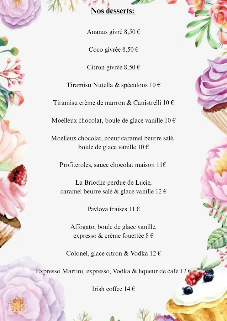 Menu_La Paillote Fabregas_Seyne-sur-Mer_image_1