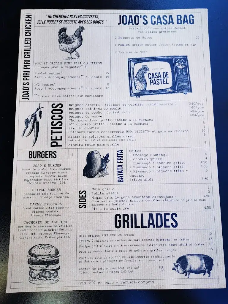 Menu_Joao’s - Grillade urbaine portugaise_Seyne-sur-Mer_image_1