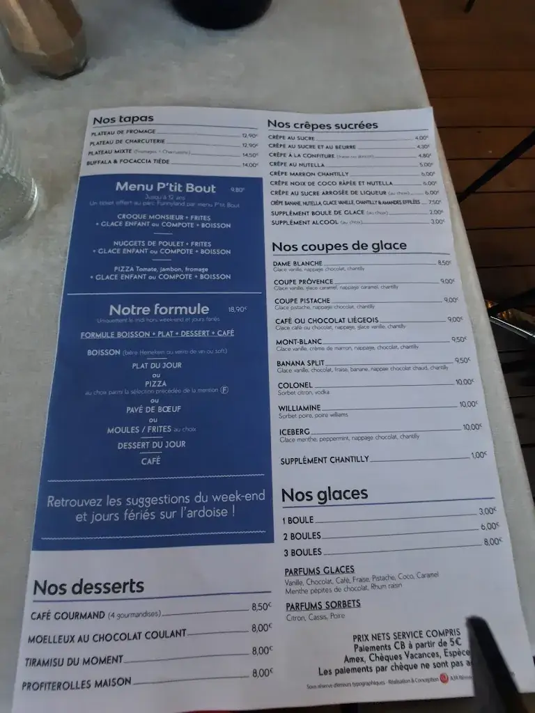 Menu_Le Prôvence Plage_Seyne-sur-Mer_image_2