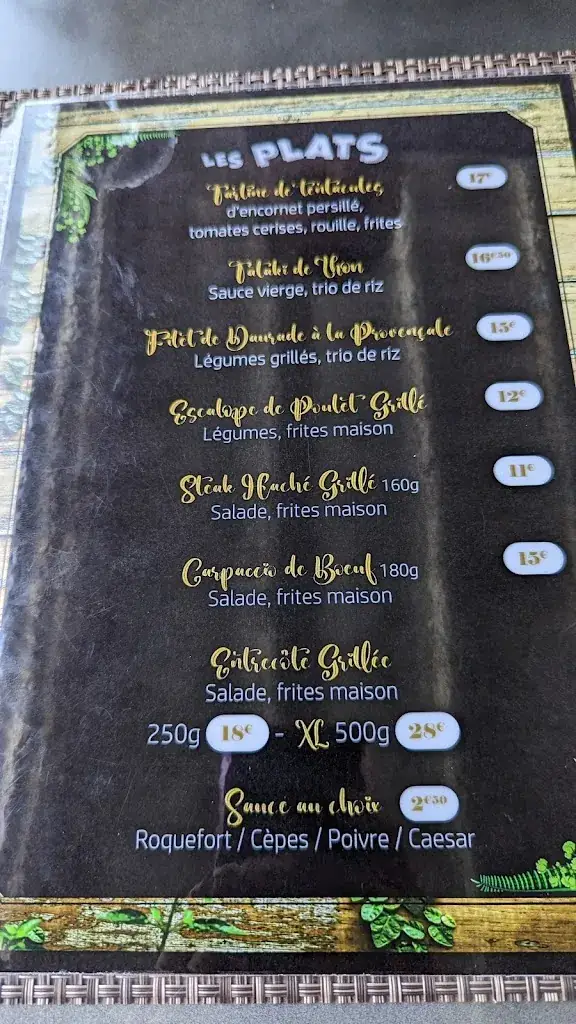 Menu_PAPILLES EN FOLY'S_Seyne-sur-Mer_image_2