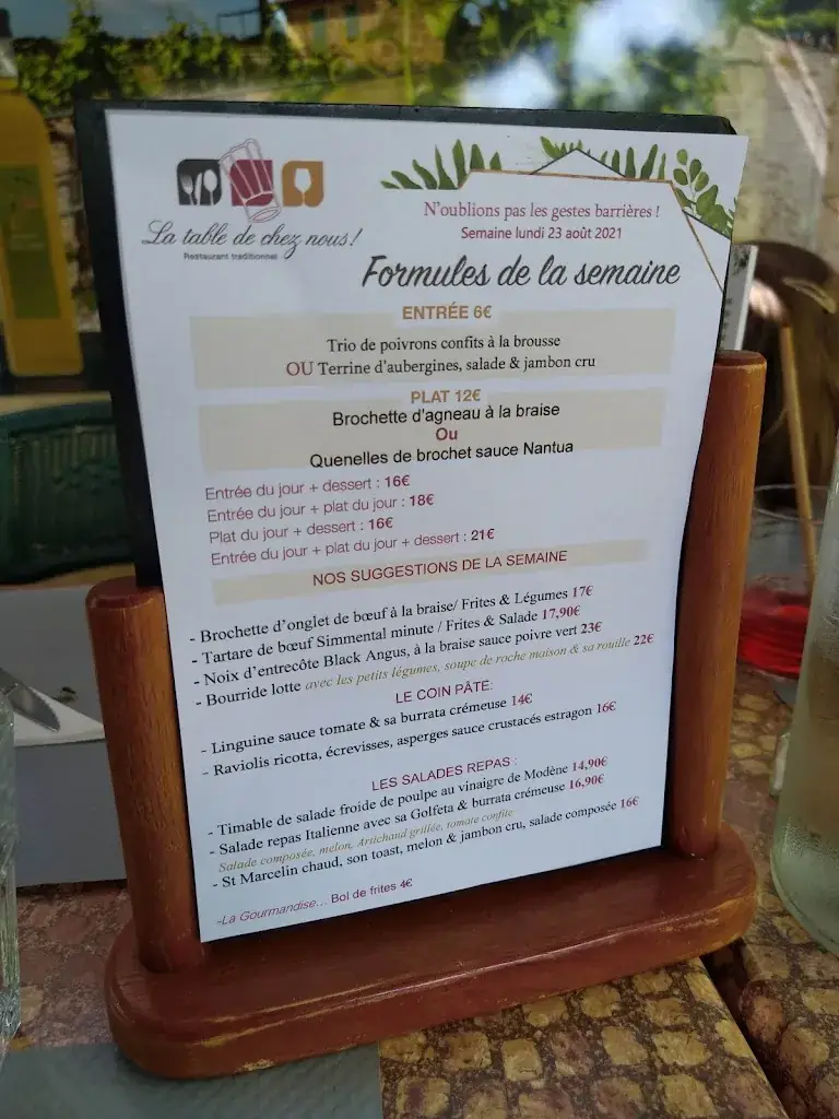 Menu_La table de chez nous_Lambesc_image_2