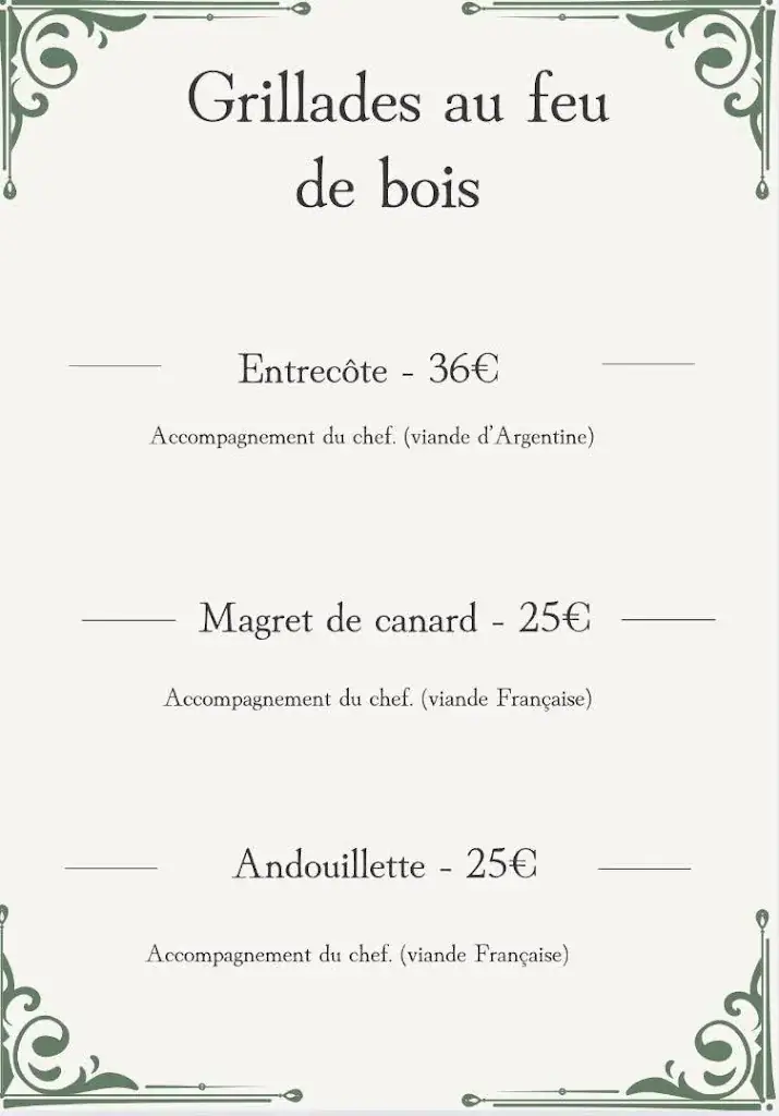 Menu_Le Mas des Armieux_Lambesc_image_1