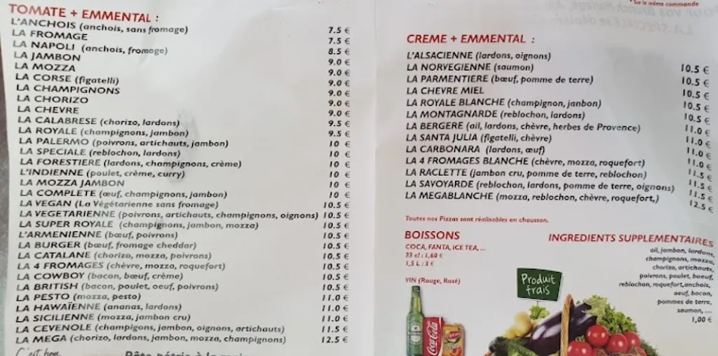 Menu_CAMION PIZZA LA SPECIALE_Lambesc_image_1