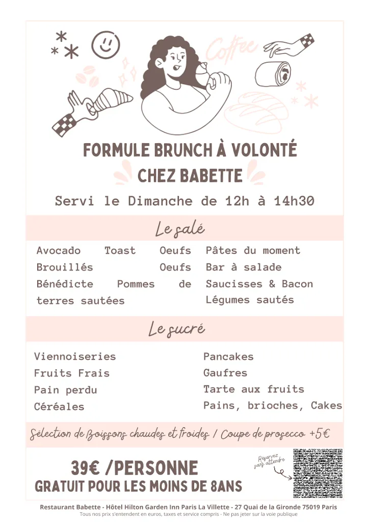 Menu_Babette Paris La Villette_Paris_image_1