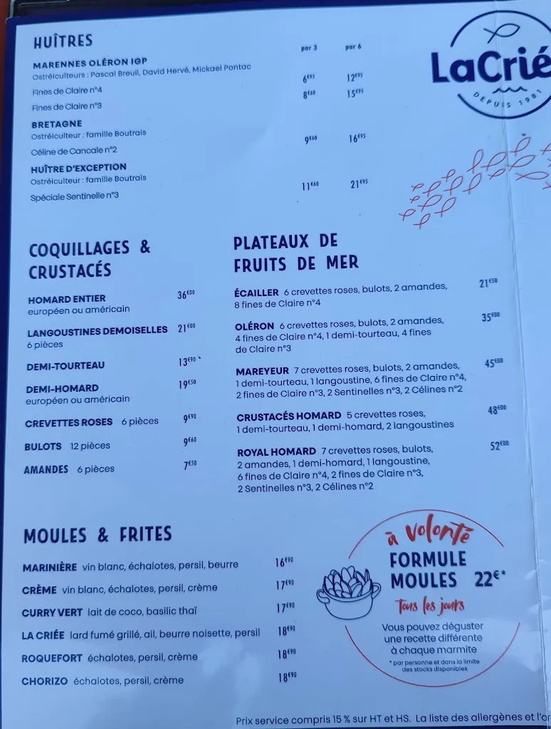 Menu_La Criée La Villette Paris 19_Paris_immagine_1