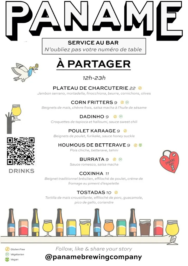 Menu_Paname Brewing Company_Paris_image_2