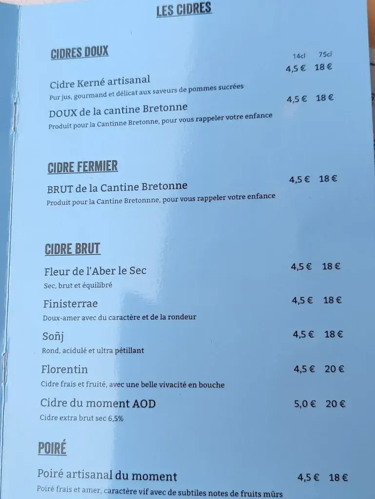 Menu_La Cantine Bretonne_Paris_image_4