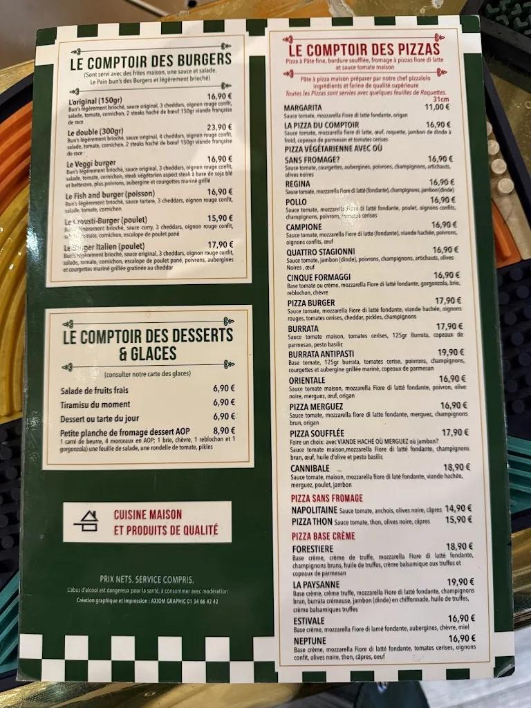 Menu_Au Comptoir Du Temps_Paris_image_4