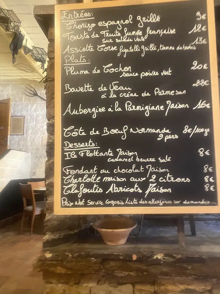 Menu_Restaurant La Grange du Beausset_Beausset_image_4