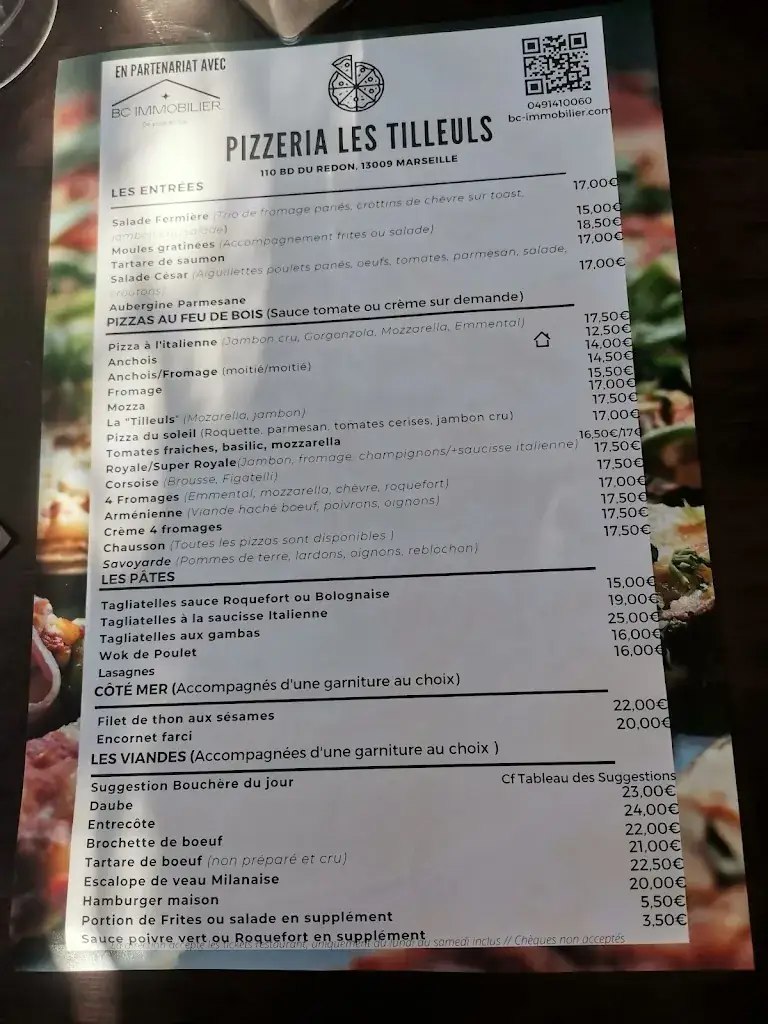 Menu_Les Tilleuls_Marseille_image_2