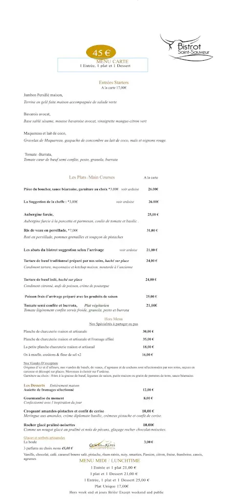 Menu_Bistro Saint Sauveur_Cannet_image_2